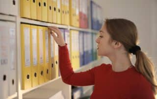 Organizing documents for providing proper access